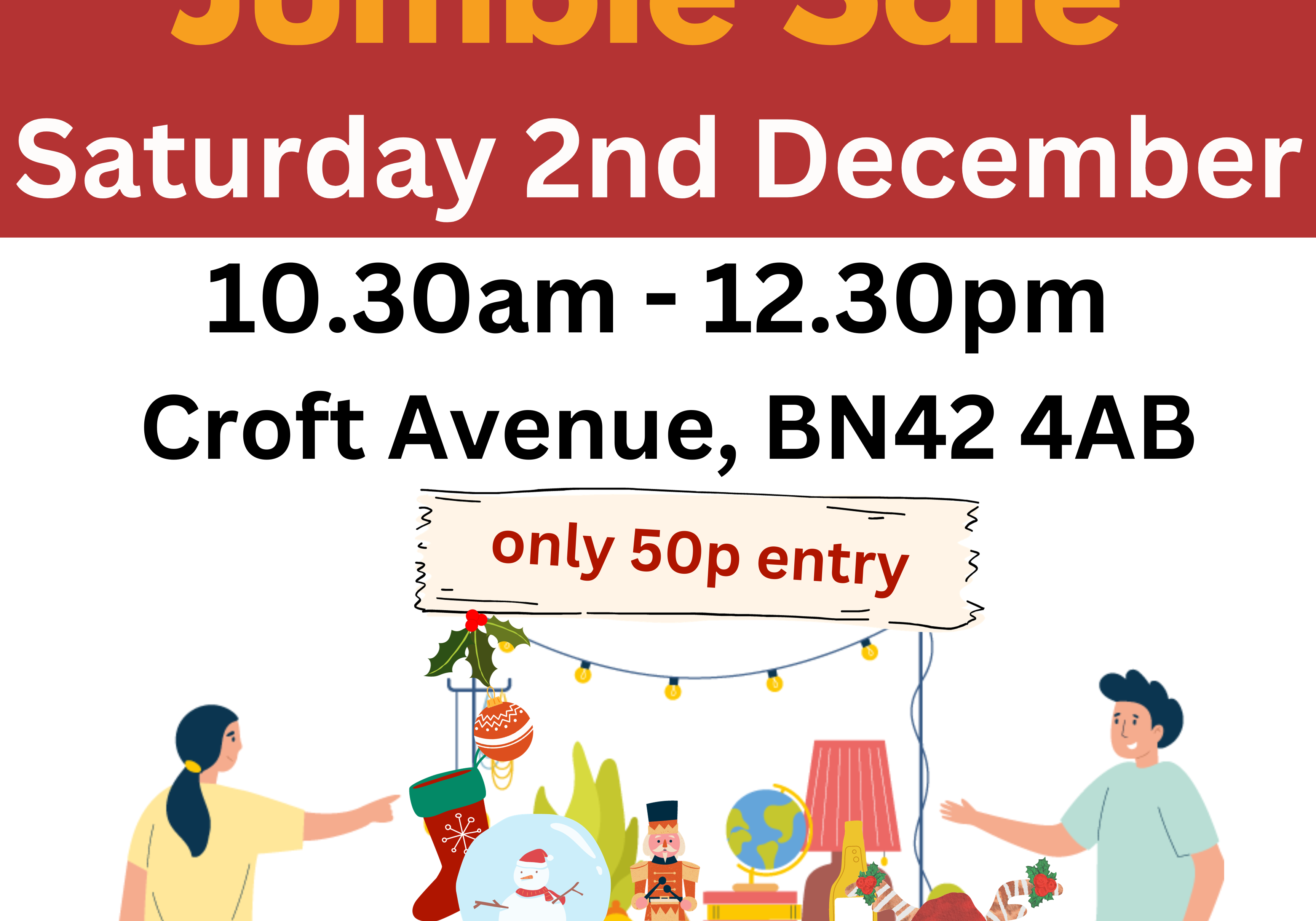 Jumble Sale Poster