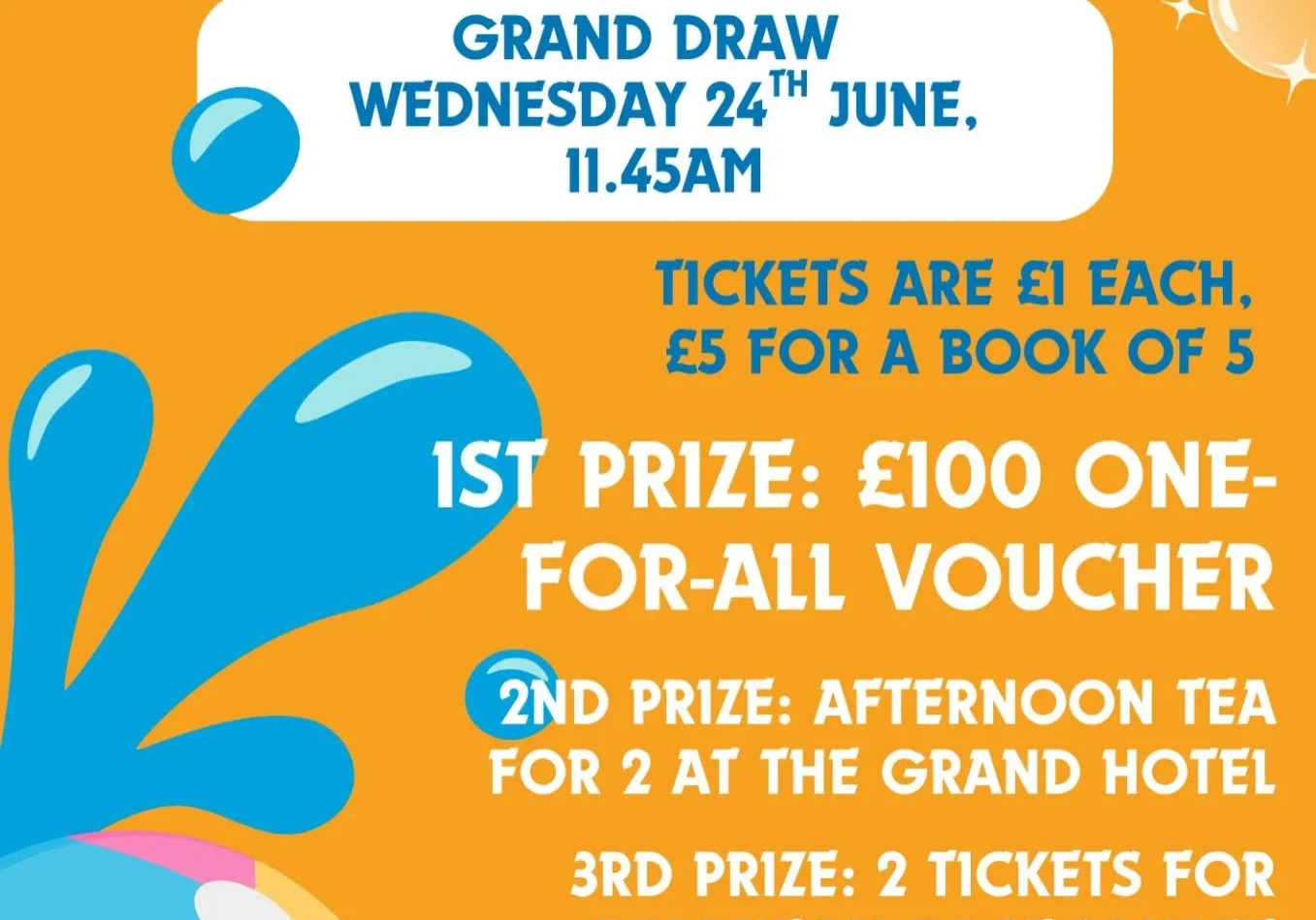 Summer Raffle Poster