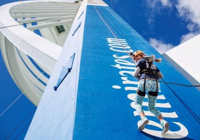 spinnaker tower abseil spinnaker tower abseil