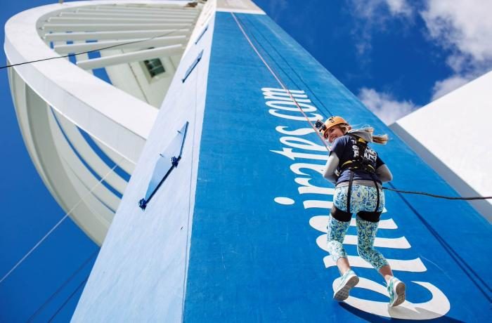 spinnaker tower abseil